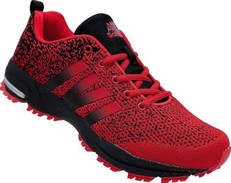 adidas turnschuhe schwaz rot|Rote Schuhe für Herren .